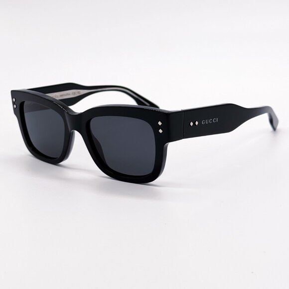NEW GUCCI GG1217S 001, CAT EYE BLACK FRAME SUNGLASSES GUCCI - Picture 6 of 13